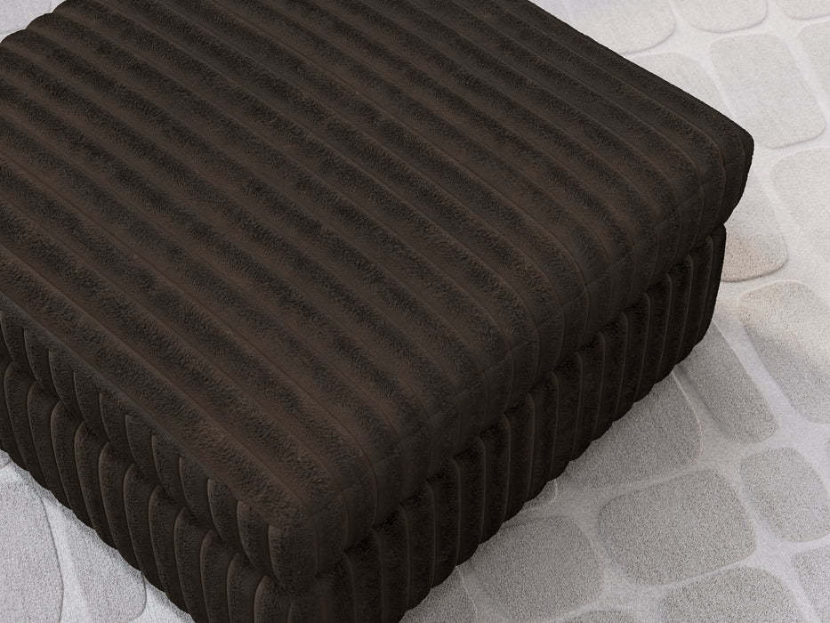Midnight-Madness Oversized Accent Ottoman - Bill's Discount Center (Bradenton, FL)