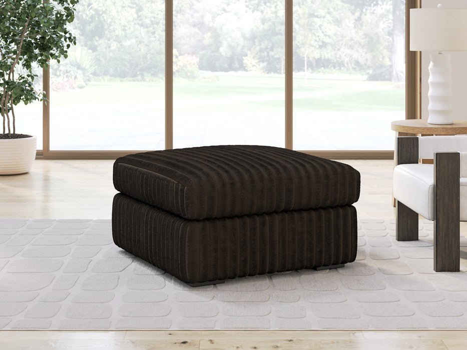 Midnight-Madness Oversized Accent Ottoman - Bill's Discount Center (Bradenton, FL)