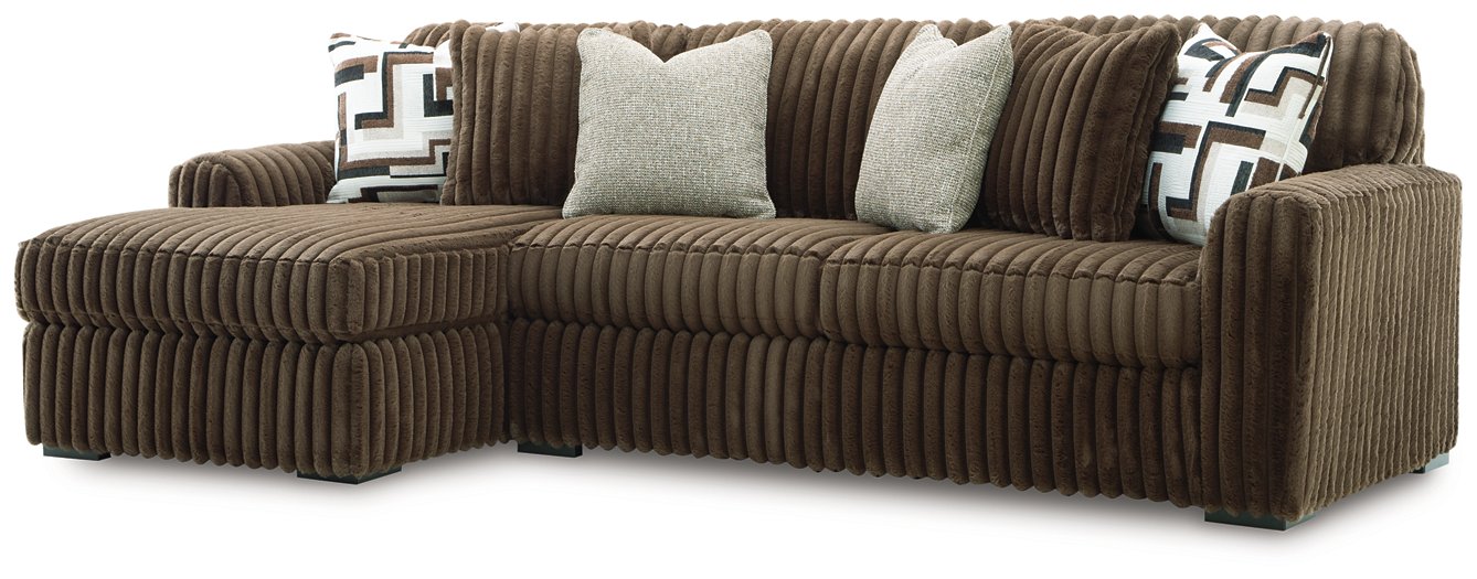 Midnight-Madness Sectional Sofa with Chaise - Bill's Discount Center (Bradenton, FL)