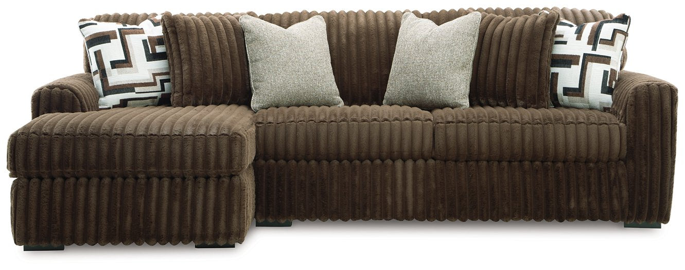 Midnight-Madness Sectional Sofa with Chaise - Bill's Discount Center (Bradenton, FL)