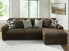 Midnight-Madness Sectional Sofa with Chaise - Bill's Discount Center (Bradenton, FL)