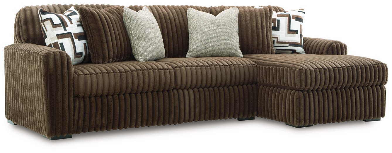 Midnight-Madness Sectional Sofa with Chaise - Bill's Discount Center (Bradenton, FL)