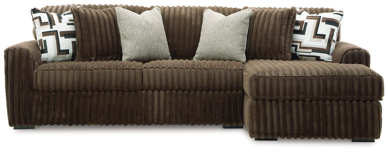 Midnight-Madness Sectional Sofa with Chaise - Bill's Discount Center (Bradenton, FL)