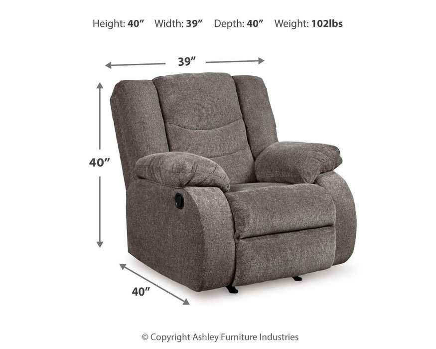 Tulen Recliner - Bill's Discount Center (Bradenton, FL)