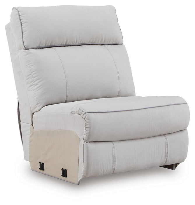 Social Pointe Reclining Sectional with Storage Consoles - Bill's Discount Center (Bradenton, FL)