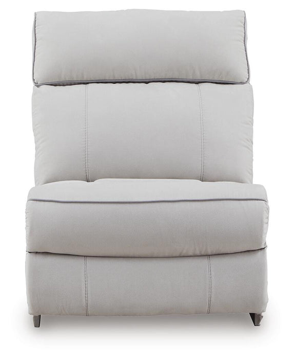 Social Pointe Reclining Sectional with Storage Consoles - Bill's Discount Center (Bradenton, FL)
