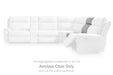 Social Pointe Reclining Sectional with Storage Console - Bill's Discount Center (Bradenton, FL)