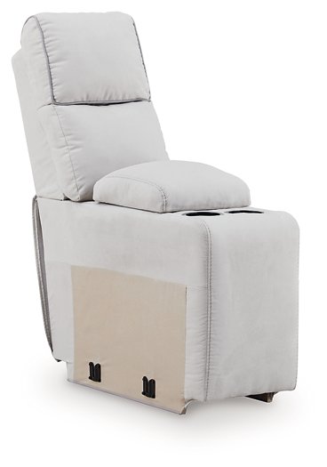Social Pointe Reclining Sectional with Storage Console - Bill's Discount Center (Bradenton, FL)
