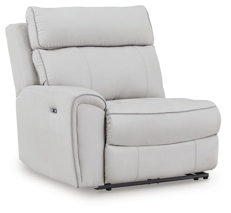 Social Pointe Reclining Sectional with Storage Consoles - Bill's Discount Center (Bradenton, FL)