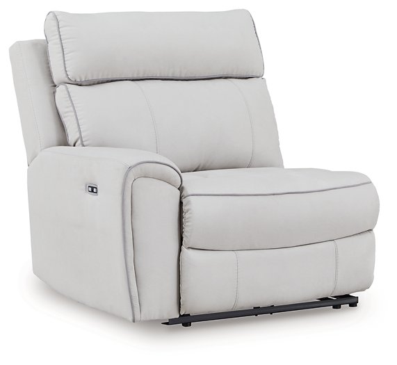 Social Pointe Reclining Sectional with Storage Console - Bill's Discount Center (Bradenton, FL)