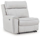 Social Pointe Reclining Sectional with Storage Console - Bill's Discount Center (Bradenton, FL)