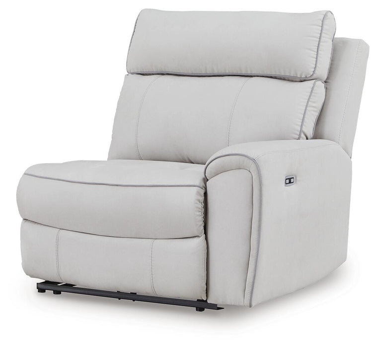 Social Pointe Reclining Sectional with Storage Consoles - Bill's Discount Center (Bradenton, FL)