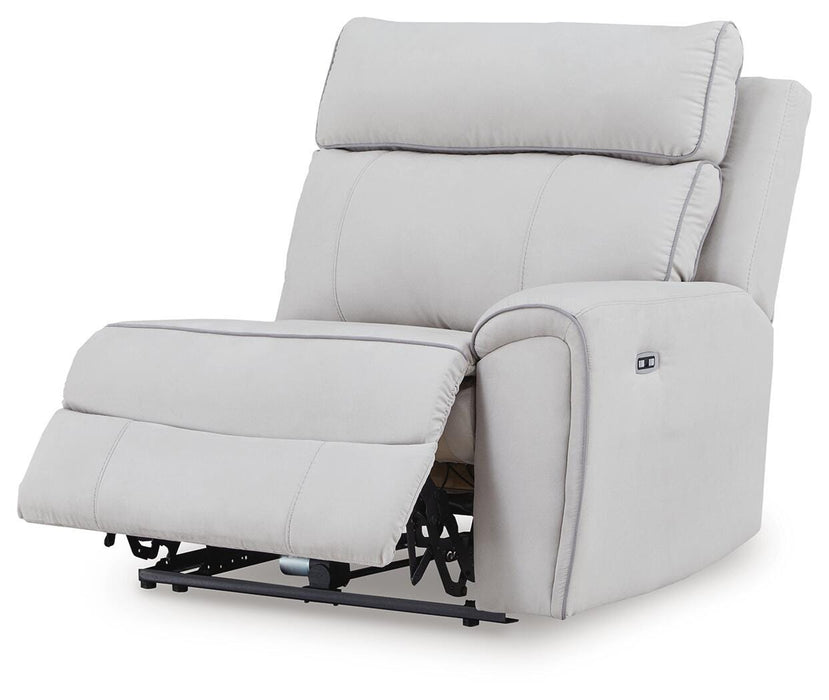 Social Pointe Reclining Sectional with Storage Consoles - Bill's Discount Center (Bradenton, FL)