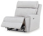 Social Pointe Reclining Sectional with Storage Console - Bill's Discount Center (Bradenton, FL)