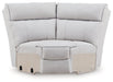 Social Pointe Reclining Sectional with Storage Console - Bill's Discount Center (Bradenton, FL)