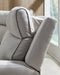 Social Pointe Reclining Sectional with Storage Console - Bill's Discount Center (Bradenton, FL)