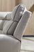 Social Pointe Reclining Sectional with Storage Console - Bill's Discount Center (Bradenton, FL)