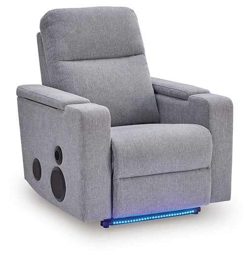 Pineland Power Glider Recliner with Audio System - Bill's Discount Center (Bradenton, FL)