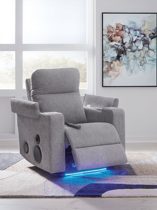 Pineland Power Glider Recliner with Audio System - Bill's Discount Center (Bradenton, FL)