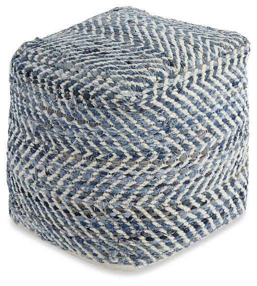 Chevron Pouf - Bill's Discount Center (Bradenton, FL)
