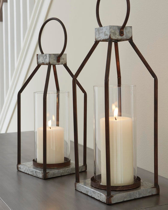 Diedrick Lantern (Set of 2) - Bill's Discount Center (Bradenton, FL)