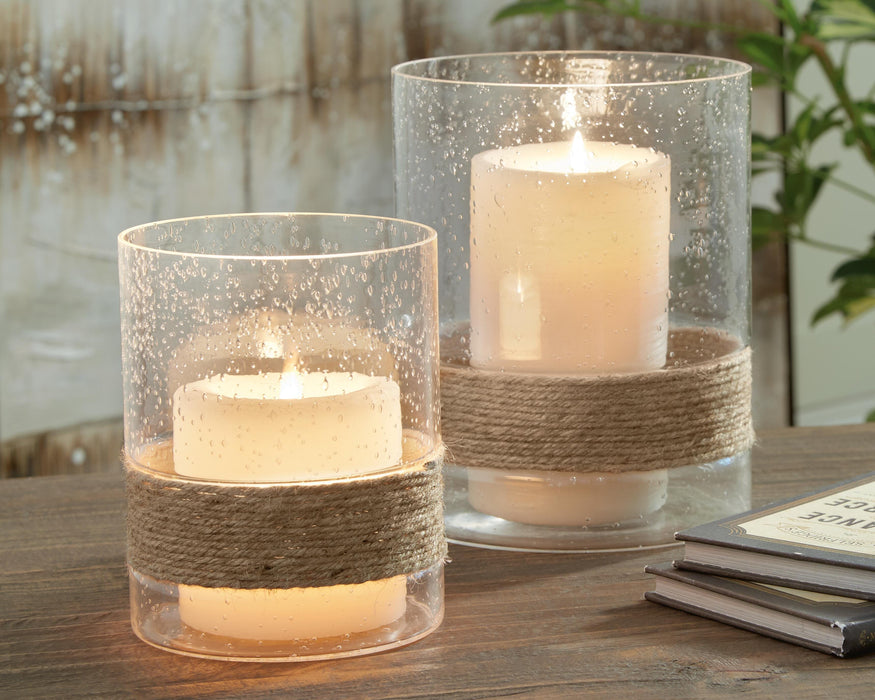 Eudocia Candle Holder (Set of 2) - Bill's Discount Center (Bradenton, FL)