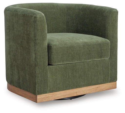 Jersonlow Swivel Accent Chair - Bill's Discount Center (Bradenton, FL)