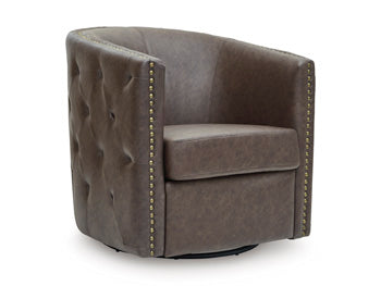Brentlow Swivel Accent Chair - Bill's Discount Center (Bradenton, FL)