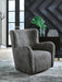 Rowenburg Swivel Glider Accent Chair - Bill's Discount Center (Bradenton, FL)