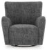 Rowenburg Swivel Glider Accent Chair - Bill's Discount Center (Bradenton, FL)