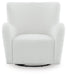 Rowenburg Swivel Glider Accent Chair - Bill's Discount Center (Bradenton, FL)
