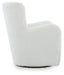 Rowenburg Swivel Glider Accent Chair - Bill's Discount Center (Bradenton, FL)