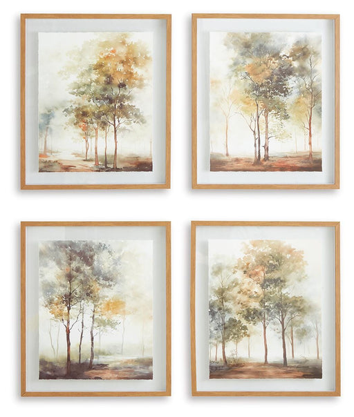 Bryneford Wall Art (Set of 4) - Bill's Discount Center (Bradenton, FL)