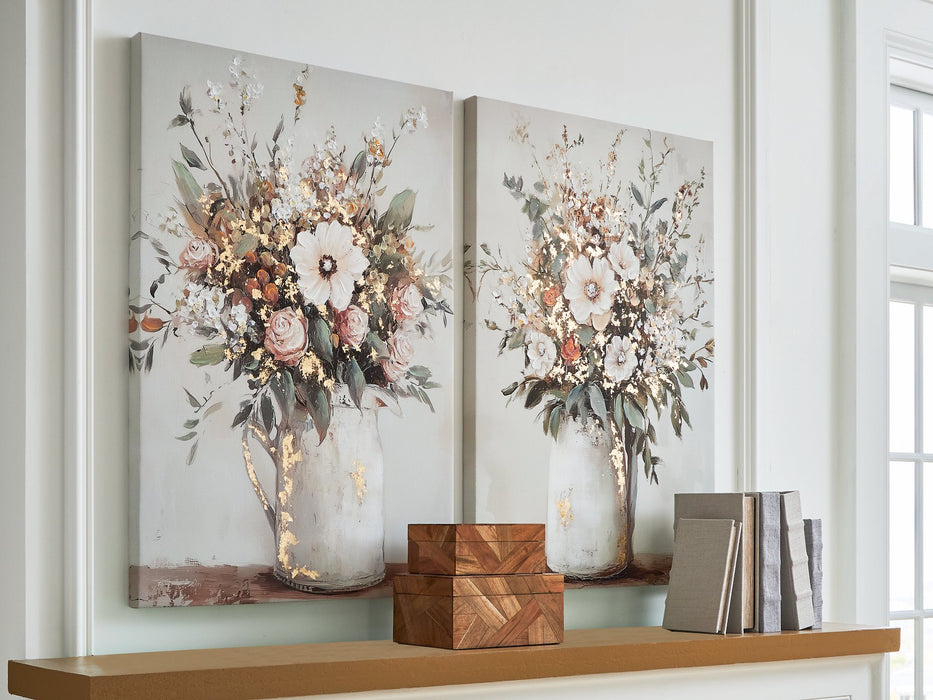 Faisaldon Wall Art (Set of 2) - Bill's Discount Center (Bradenton, FL)
