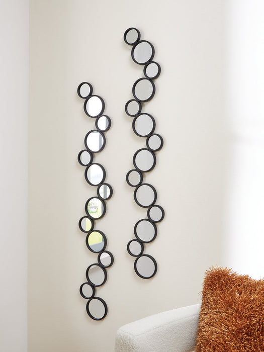 Vinler Accent Mirror Set (Set of 2) - Bill's Discount Center (Bradenton, FL)