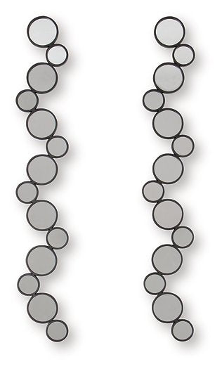 Vinler Accent Mirror Set (Set of 2) - Bill's Discount Center (Bradenton, FL)