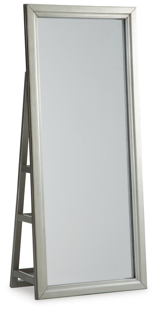 Evesen Floor Standing Mirror/Storage - Bill's Discount Center (Bradenton, FL)