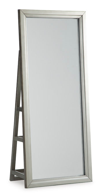 Evesen Floor Standing Mirror/Storage - Bill's Discount Center (Bradenton, FL)
