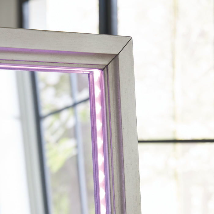Evesen Floor Standing Mirror/Storage - Bill's Discount Center (Bradenton, FL)