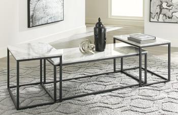 Donnesta Table (Set of 3) - Bill's Discount Center (Bradenton, FL)