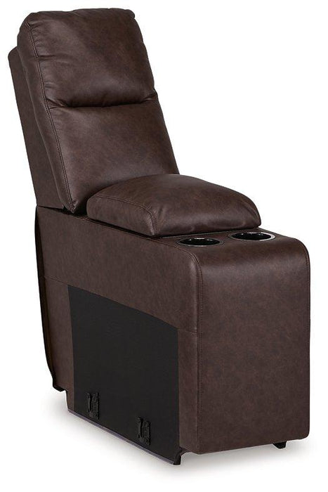 Punch Up Power Reclining Sectional Loveseat with Console - Bill's Discount Center (Bradenton, FL)