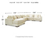 Lindyn Sectional with Chaise - Bill's Discount Center (Bradenton, FL)