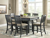 Tyler Creek Counter Height Dining Set - Bill's Discount Center (Bradenton, FL)