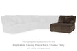 Top Tier Sectional Sofa Chaise - Bill's Discount Center (Bradenton, FL)