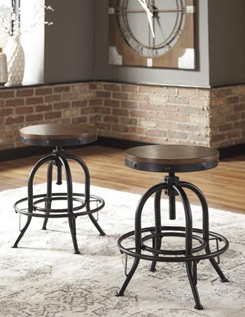 Valebeck Counter Height Bar Stool - Bill's Discount Center (Bradenton, FL)