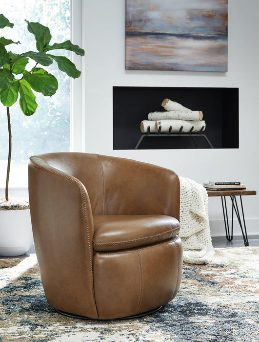 Kierreys Swivel Accent Chair - Bill's Discount Center (Bradenton, FL)