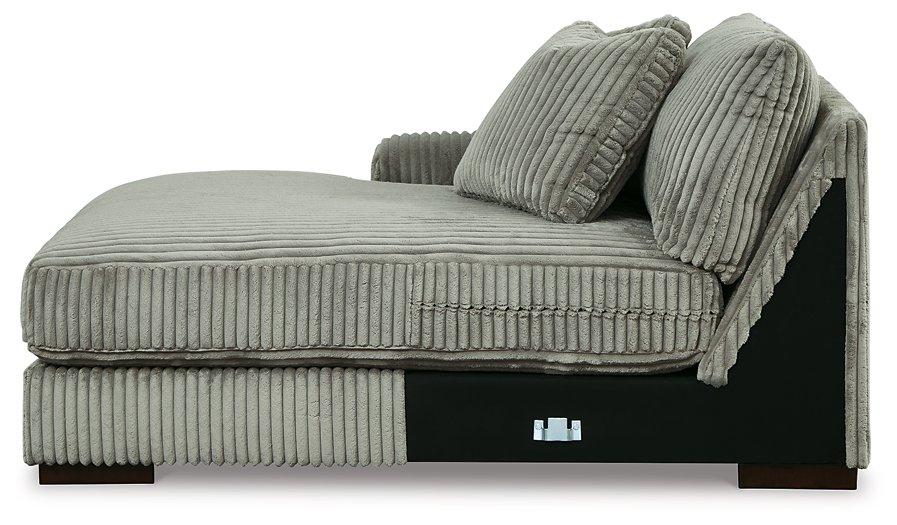 Lindyn Sectional with Double Chaise - Bill's Discount Center (Bradenton, FL)