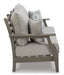 Visola Outdoor Sofa and Loveseat Set - Bill's Discount Center (Bradenton, FL)