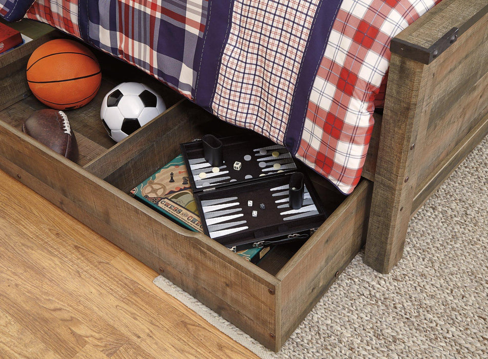 Trinell Bed with Storage - Bill's Discount Center (Bradenton, FL)