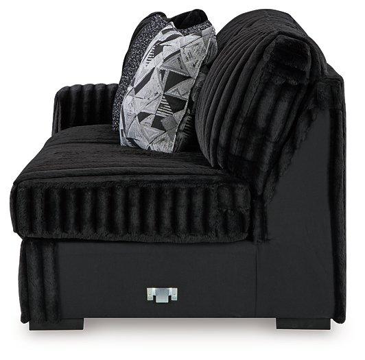 Midnight-Madness Sectional Sofa with Chaise - Bill's Discount Center (Bradenton, FL)